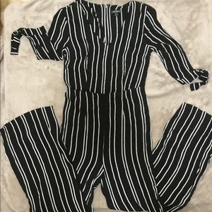 Pinstripe One Piece XS